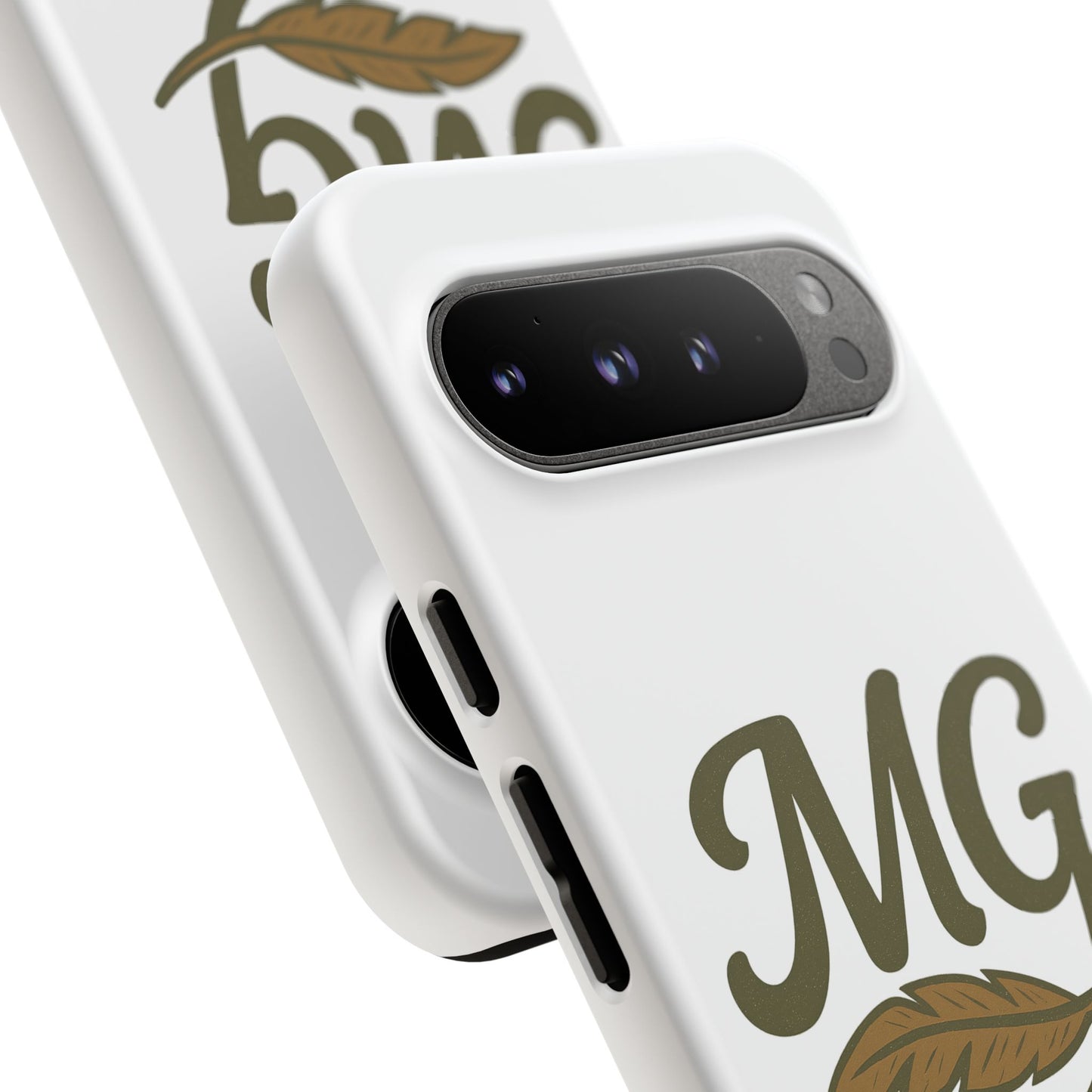 MG Leaf Tough Phone Case — Monogram Protective Phone Cover