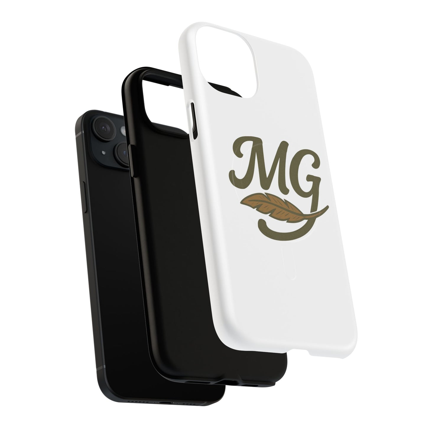 Monogram MG Feather Tough Magnetic Phone Case