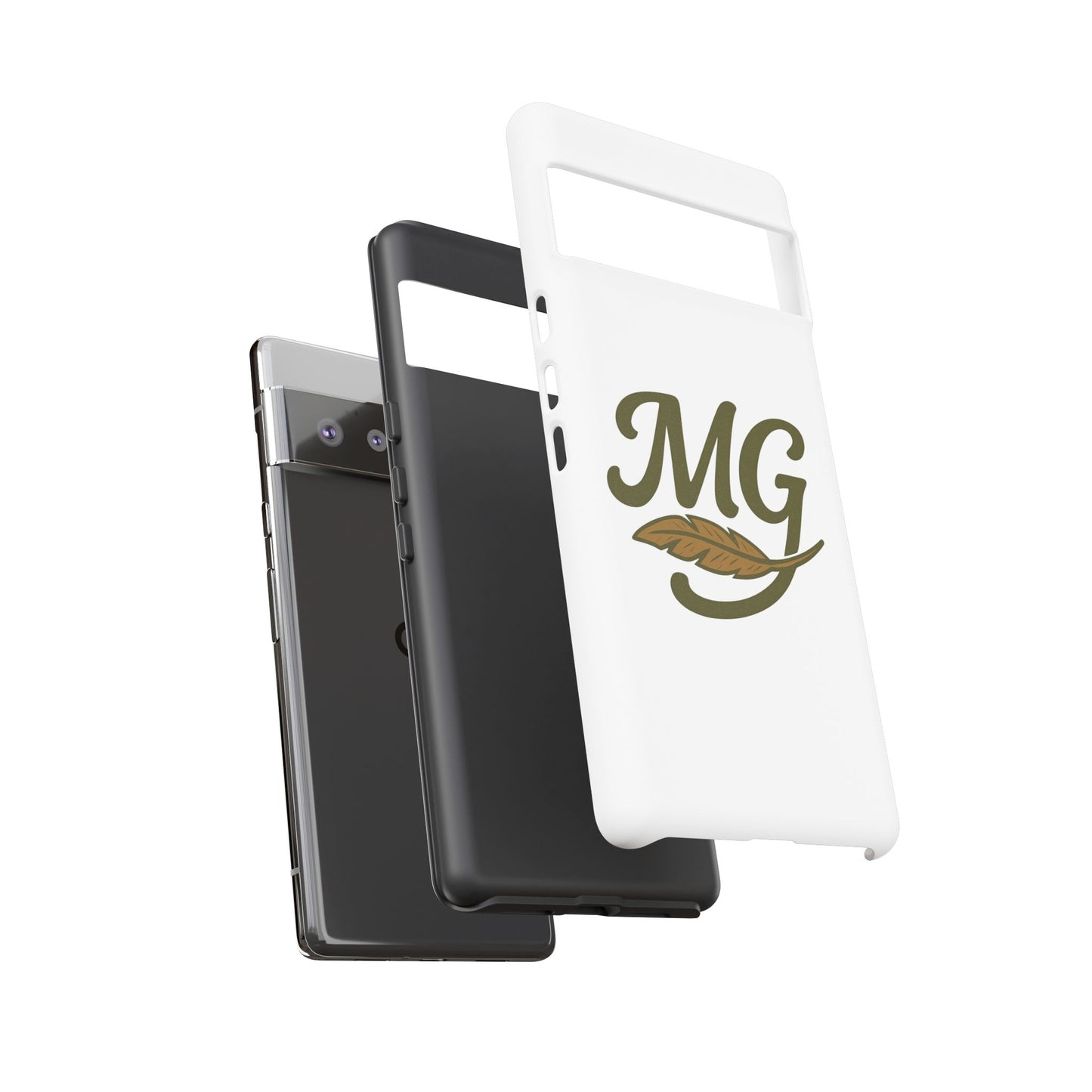 MG Leaf Tough Phone Case — Monogram Protective Phone Cover