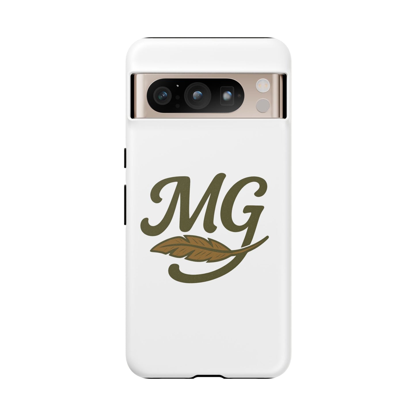 MG Leaf Tough Phone Case — Monogram Protective Phone Cover
