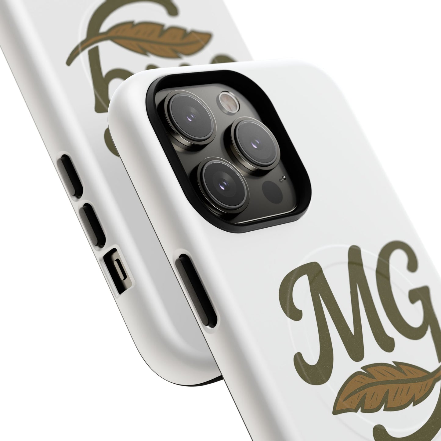 Monogram MG Feather Tough Magnetic Phone Case
