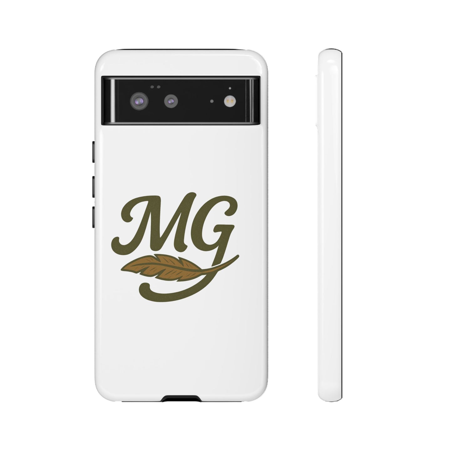 MG Leaf Tough Phone Case — Monogram Protective Phone Cover