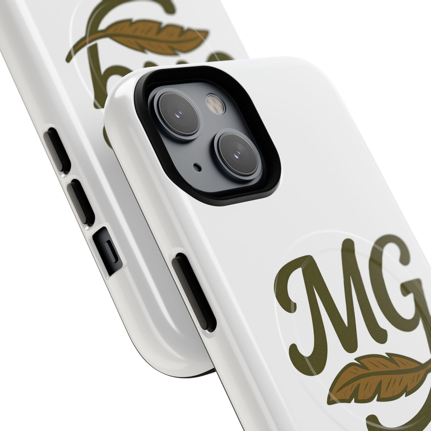 Monogram MG Feather Tough Magnetic Phone Case