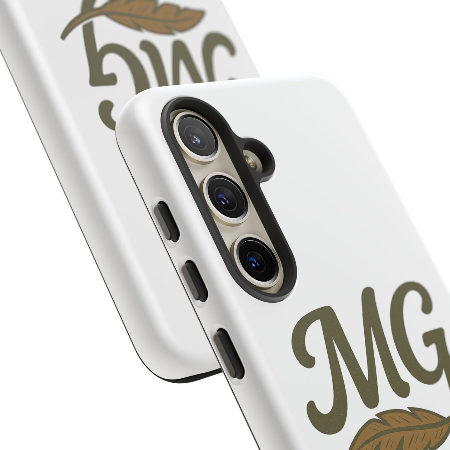 MG Leaf Tough Phone Case — Monogram Protective Phone Cover