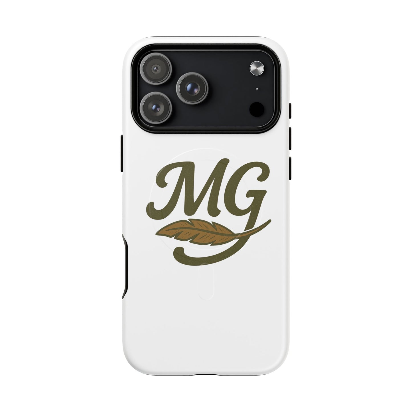 Monogram MG Feather Tough Magnetic Phone Case