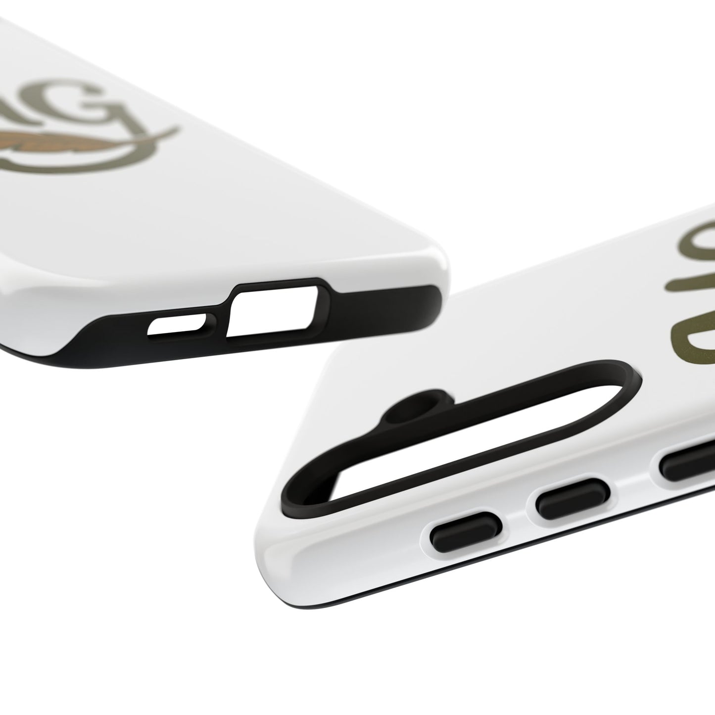 MG Leaf Tough Phone Case — Monogram Protective Phone Cover