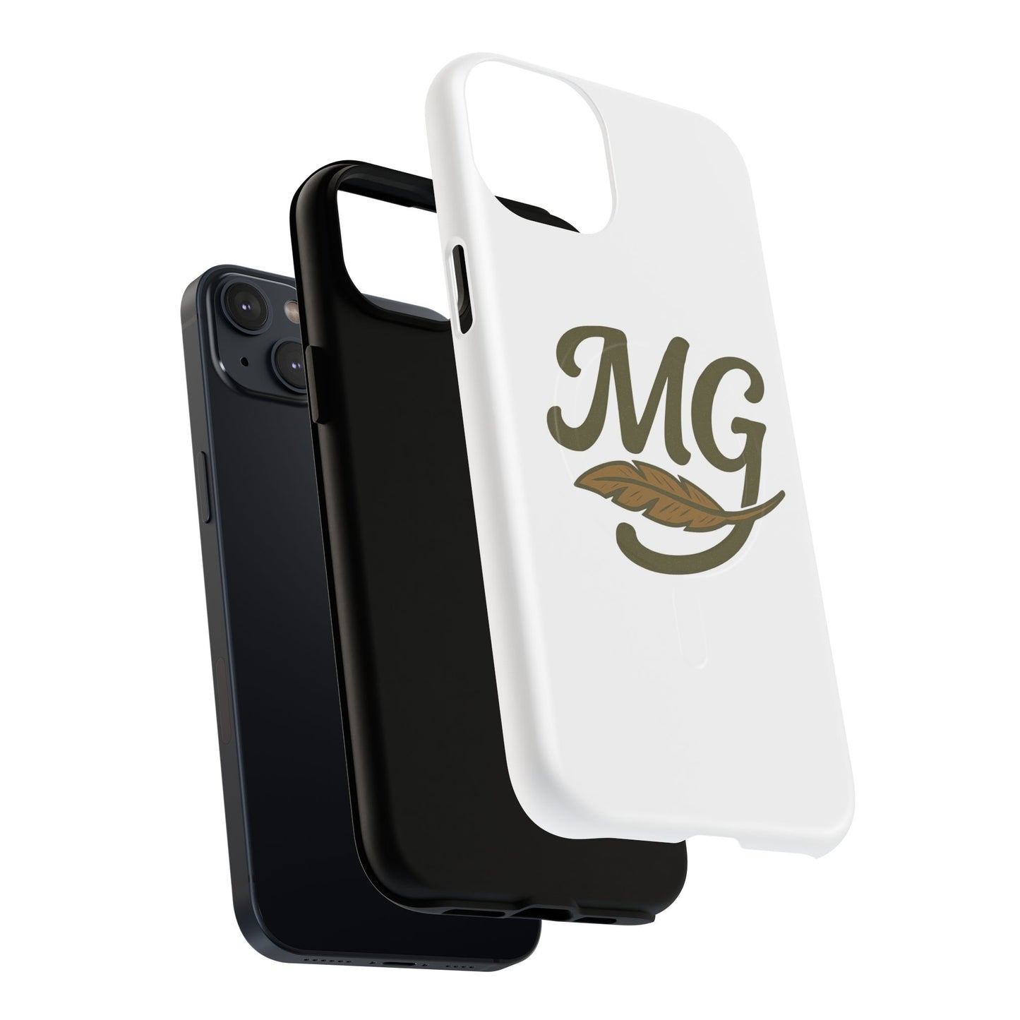 Monogram MG Feather Tough Magnetic Phone Case