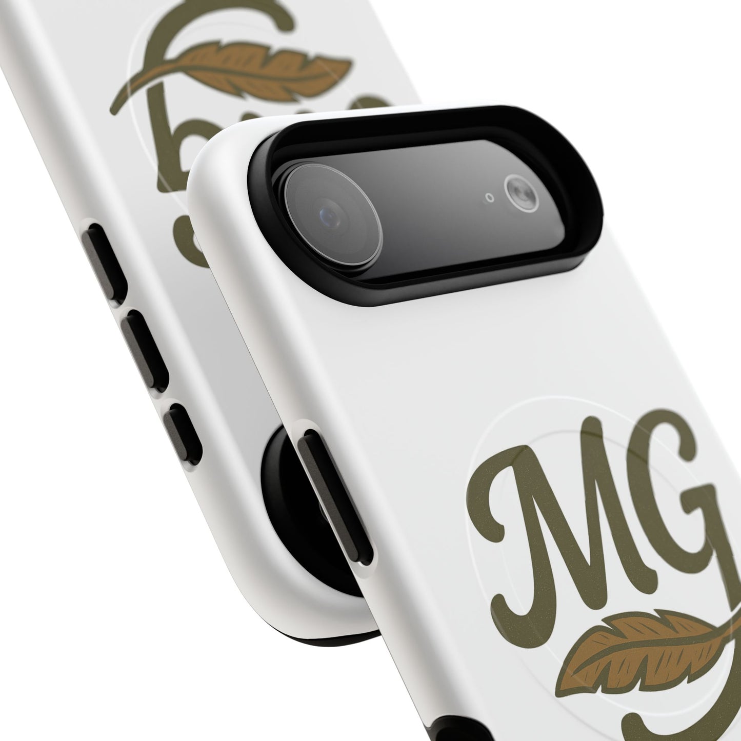 Monogram MG Feather Tough Magnetic Phone Case