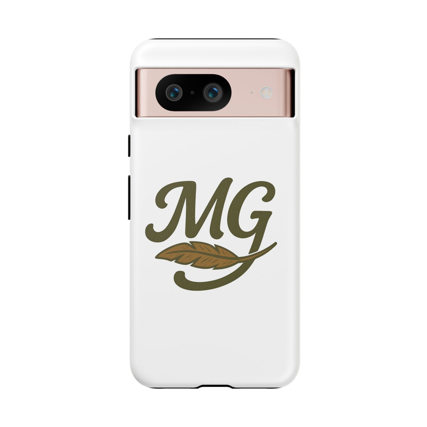 MG Leaf Tough Phone Case — Monogram Protective Phone Cover