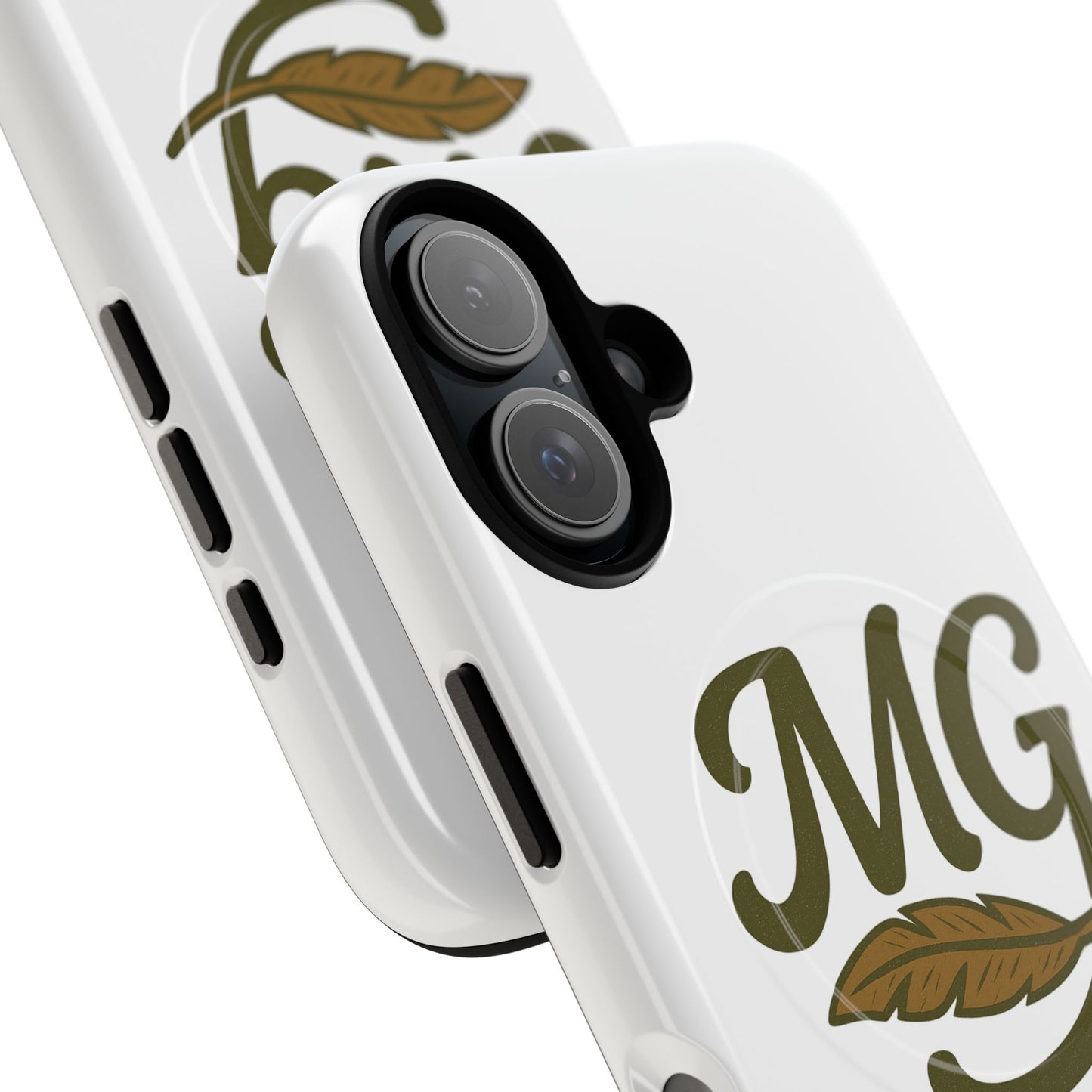 Monogram MG Feather Tough Magnetic Phone Case