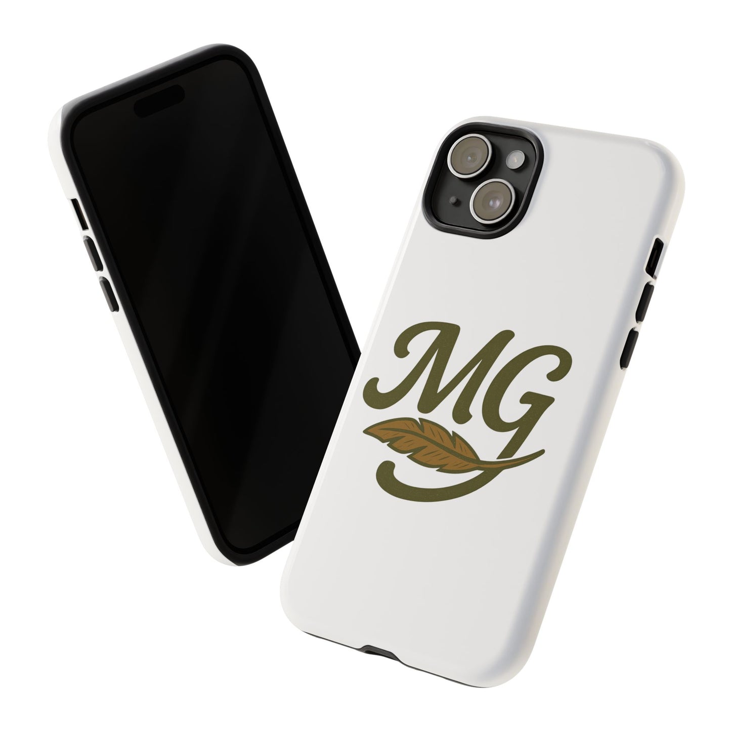 MG Leaf Tough Phone Case — Monogram Protective Phone Cover