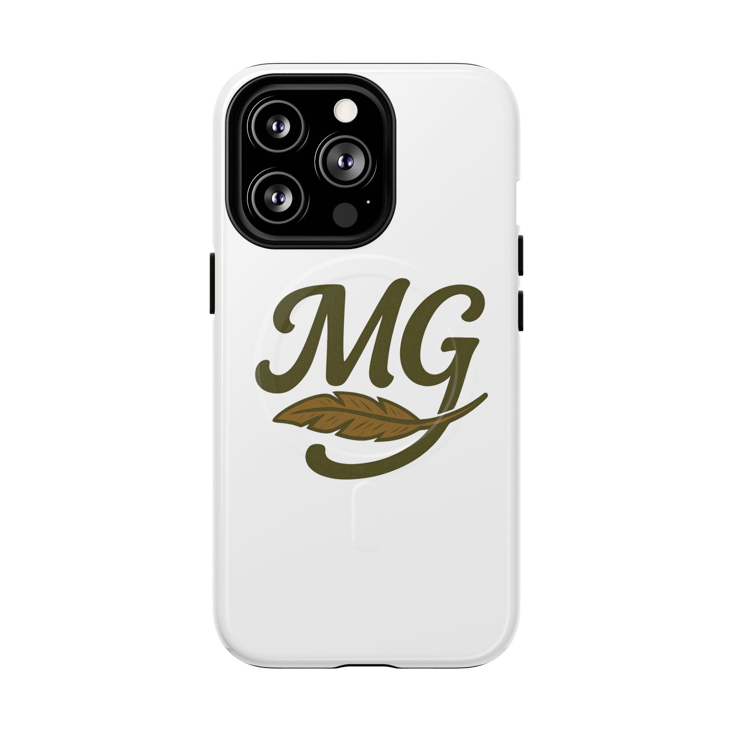 Monogram MG Feather Tough Magnetic Phone Case