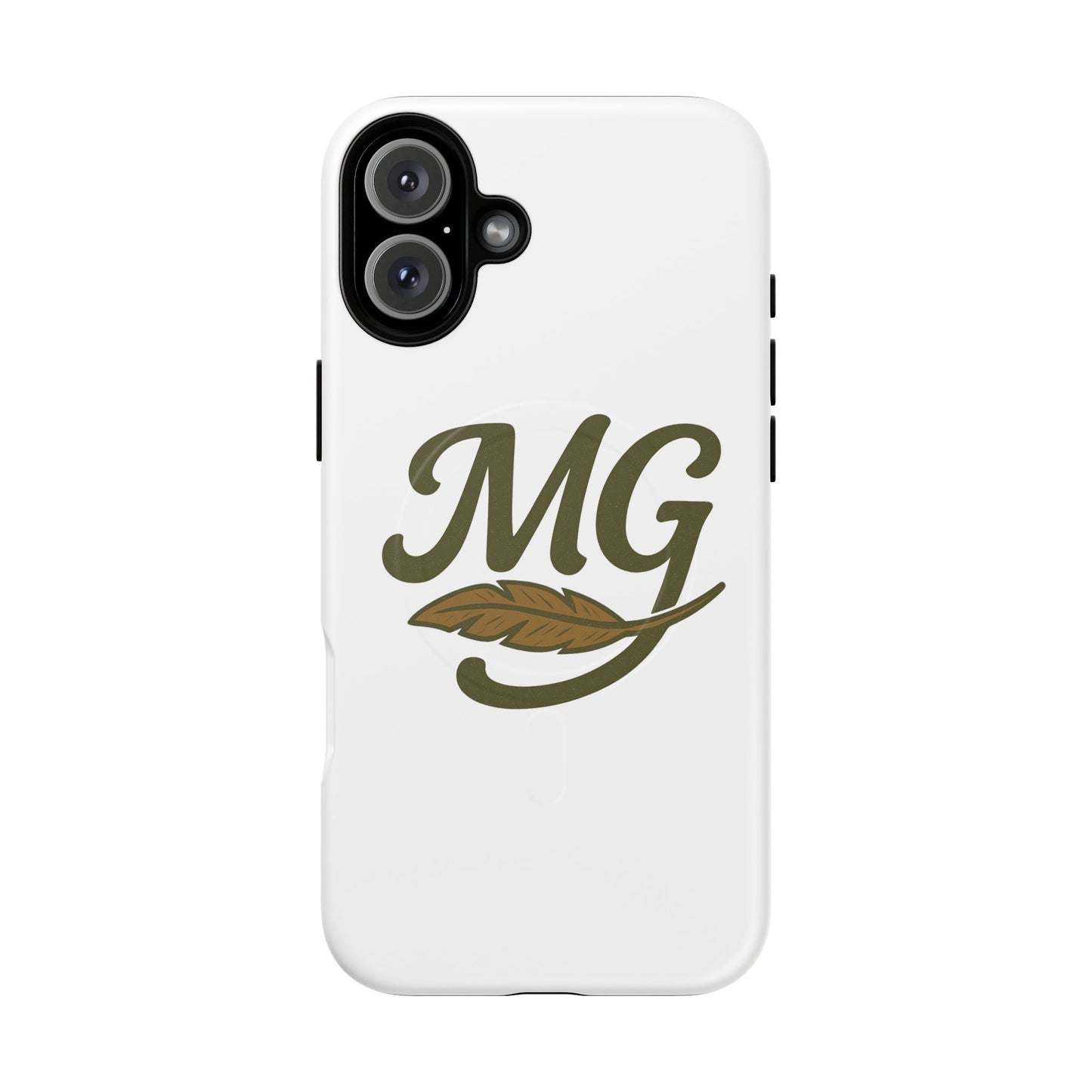 Monogram MG Feather Tough Magnetic Phone Case