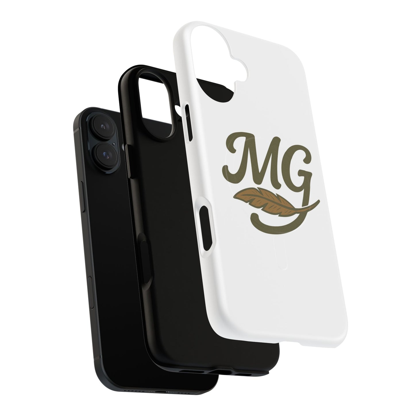 Monogram MG Feather Tough Magnetic Phone Case