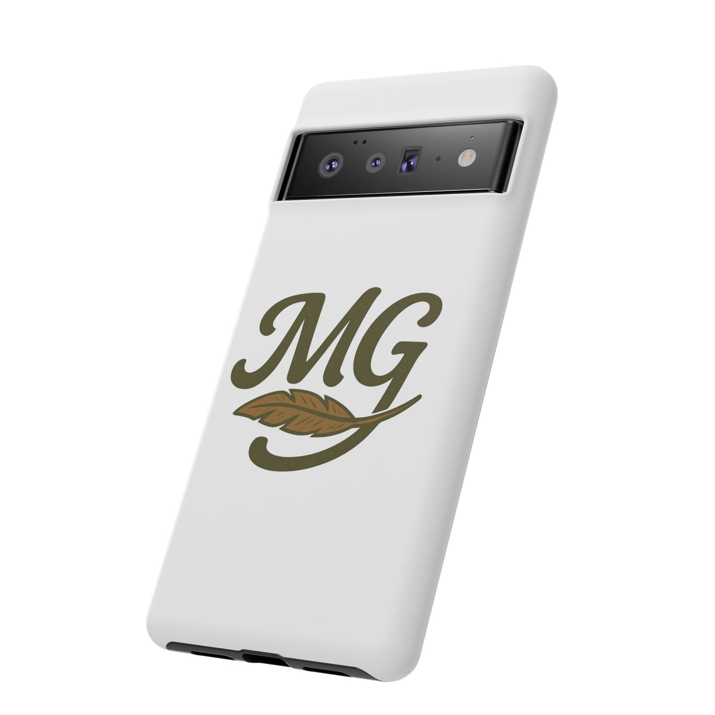 MG Leaf Tough Phone Case — Monogram Protective Phone Cover