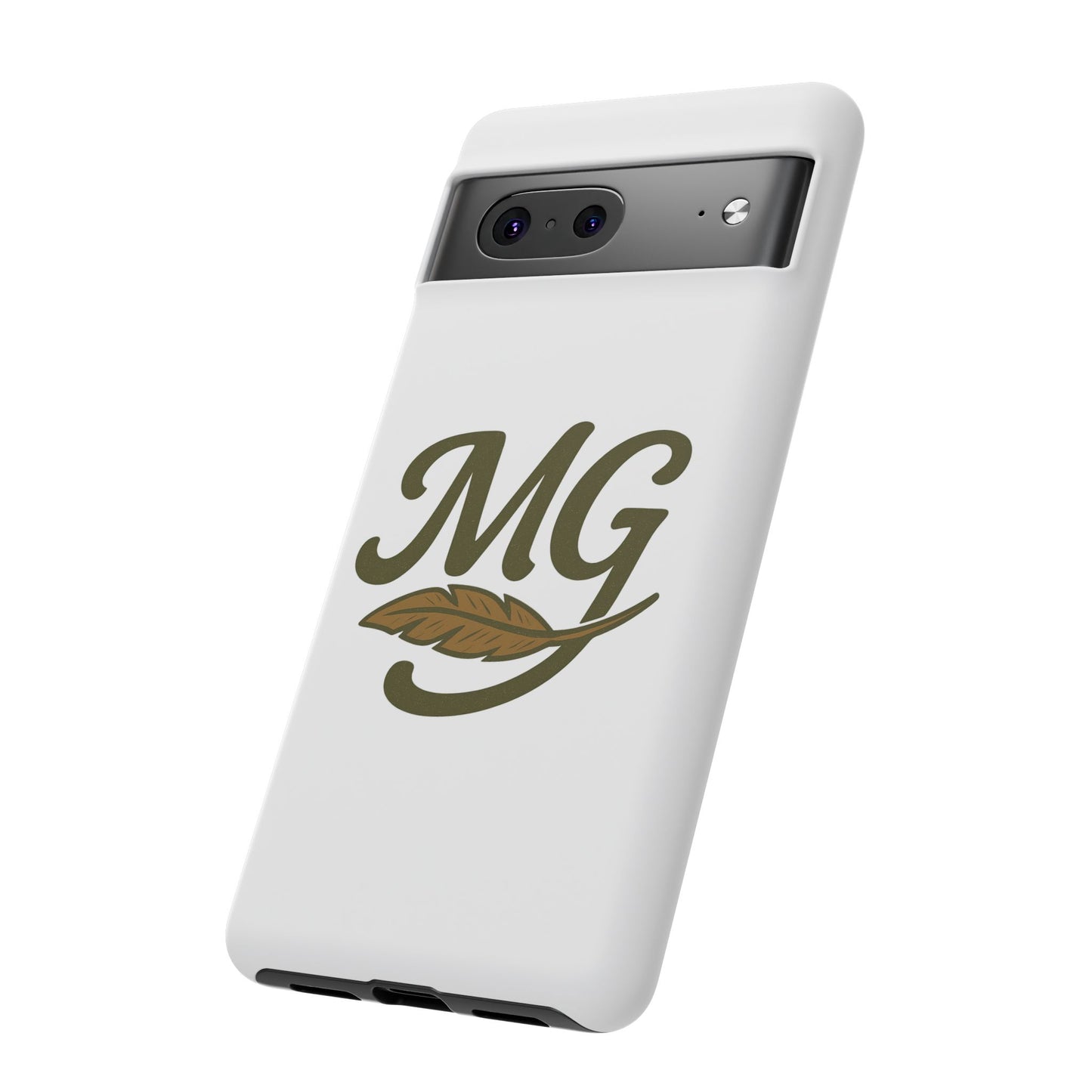 MG Leaf Tough Phone Case — Monogram Protective Phone Cover