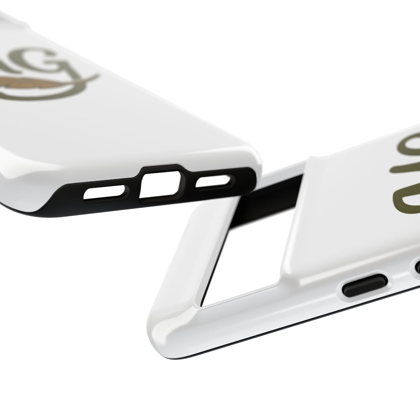 MG Leaf Tough Phone Case — Monogram Protective Phone Cover