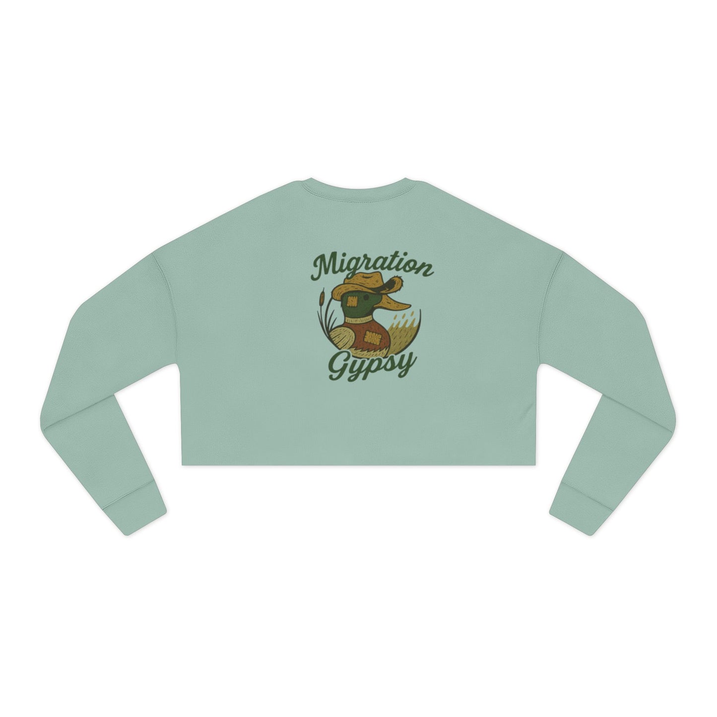 Mallard Gypsy Relaxed Cropped Sweatshirt