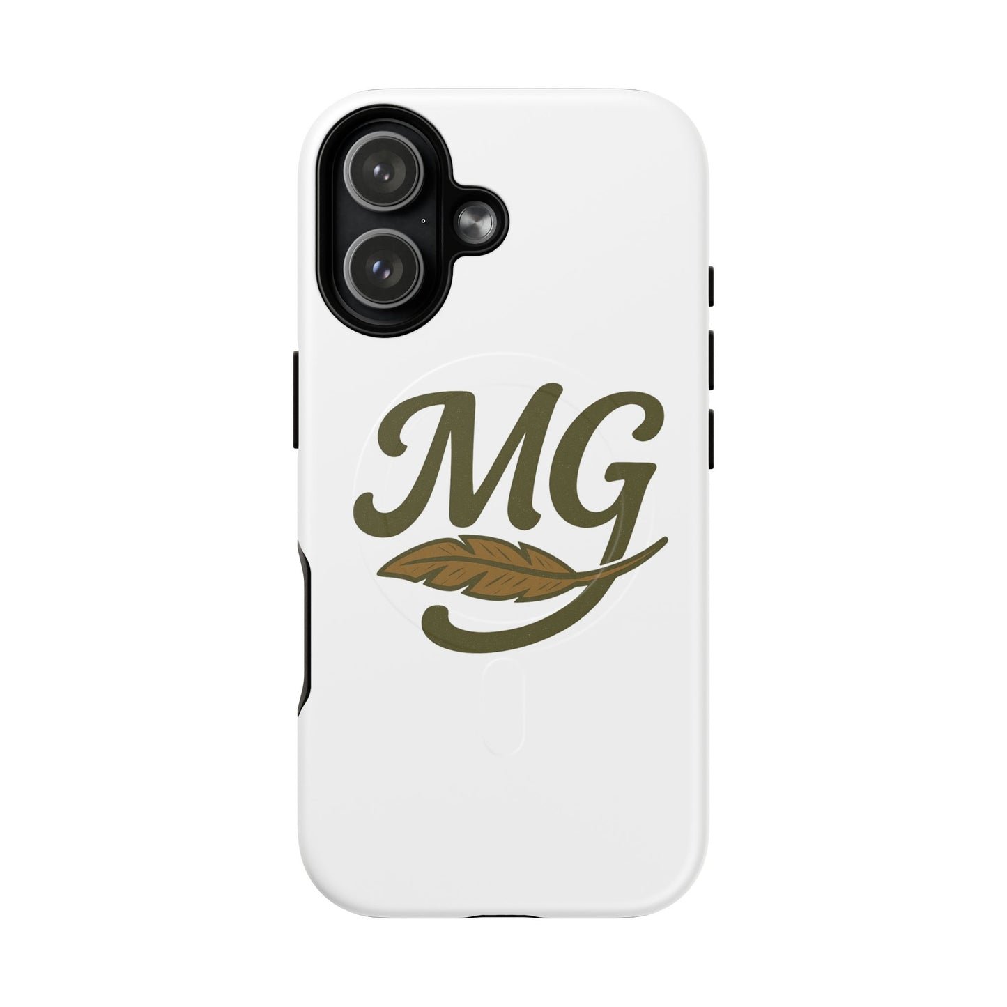 Monogram MG Feather Tough Magnetic Phone Case