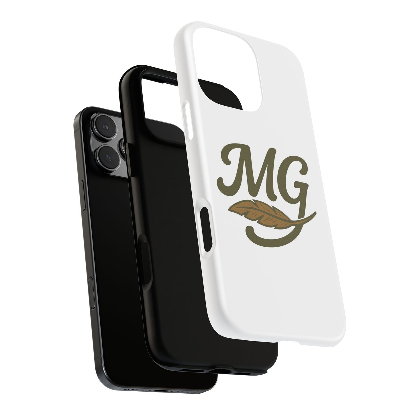 MG Leaf Tough Phone Case — Monogram Protective Phone Cover