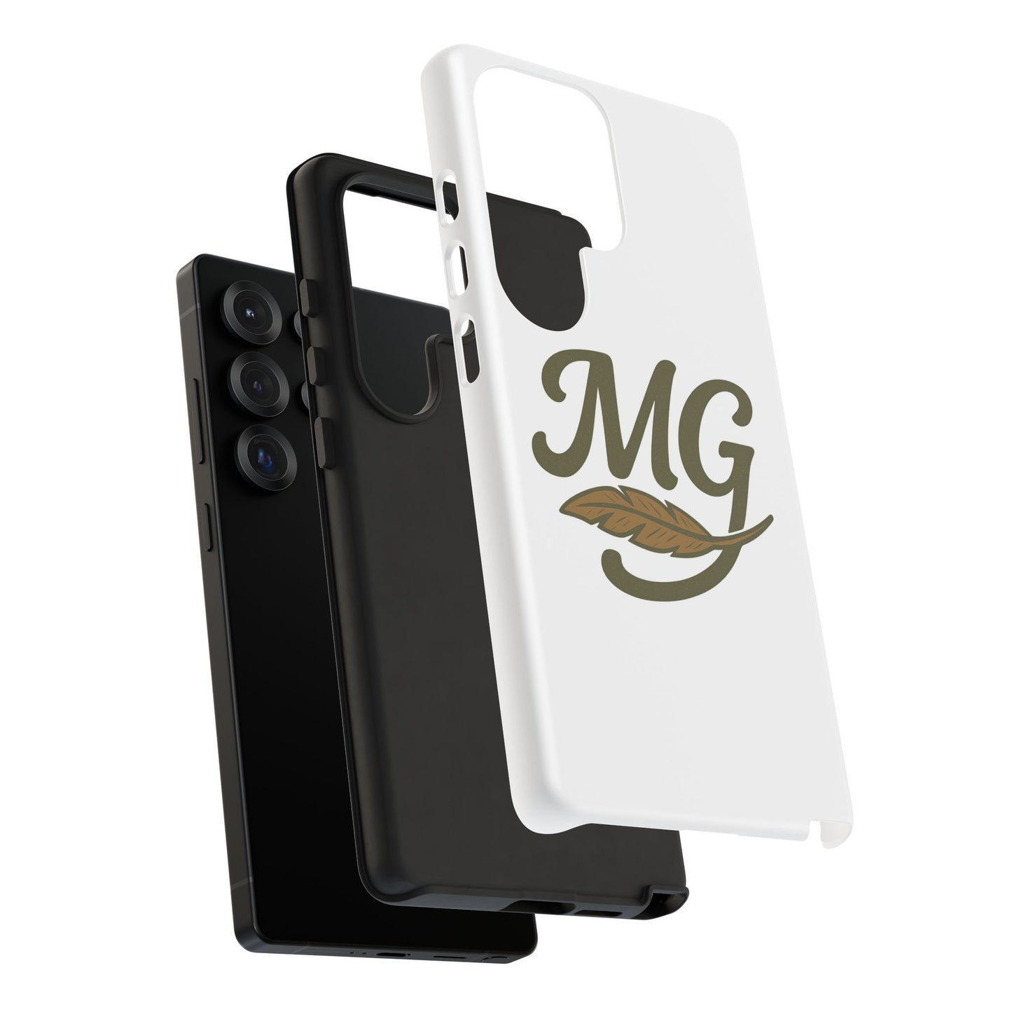 MG Leaf Tough Phone Case — Monogram Protective Phone Cover