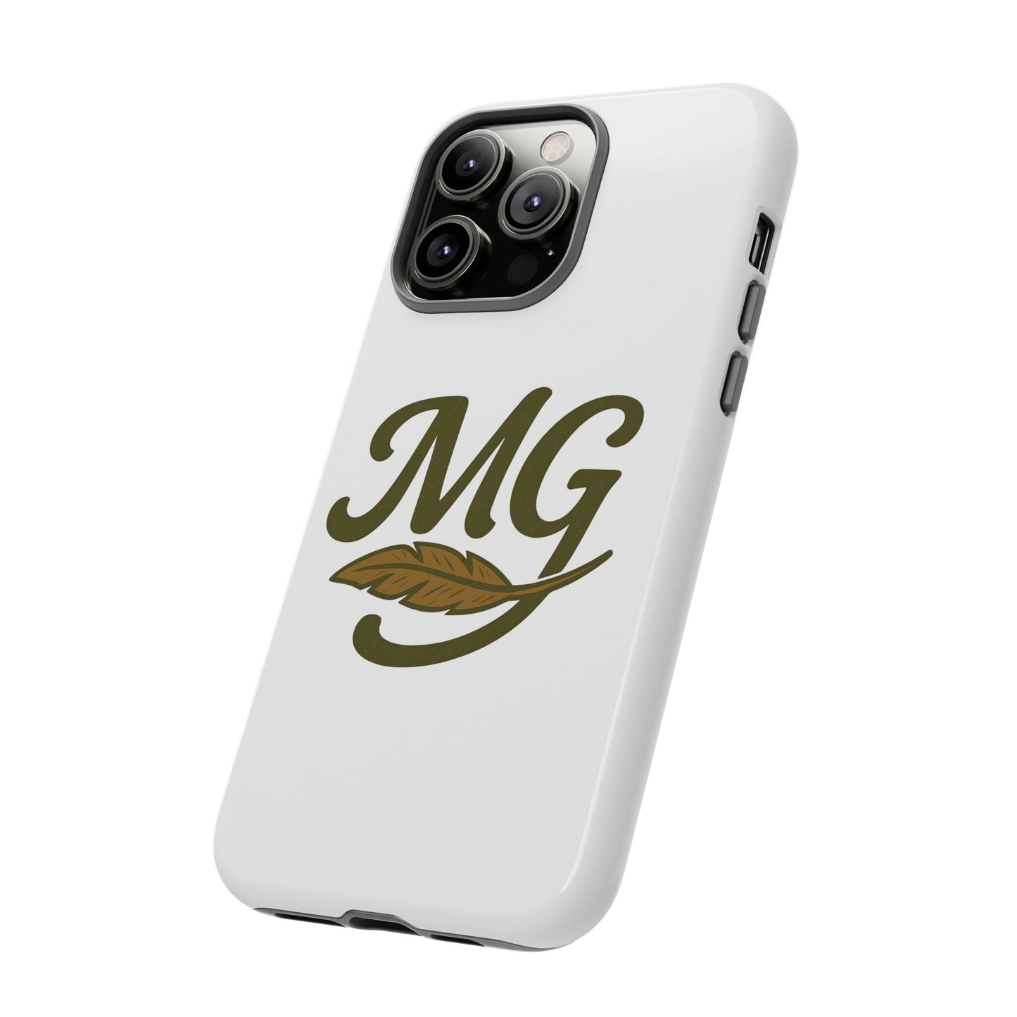 MG Leaf Tough Phone Case — Monogram Protective Phone Cover