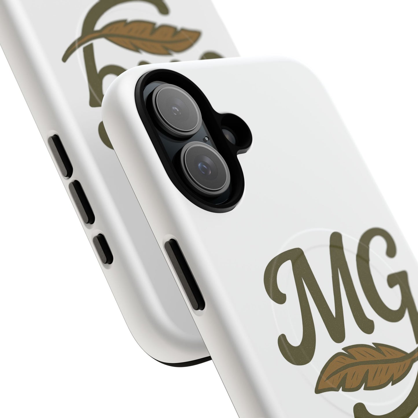 Monogram MG Feather Tough Magnetic Phone Case