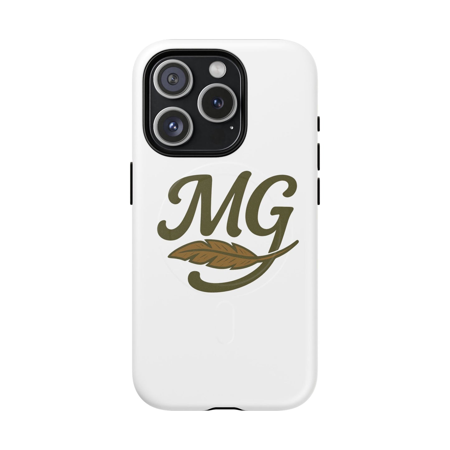 Monogram MG Feather Tough Magnetic Phone Case