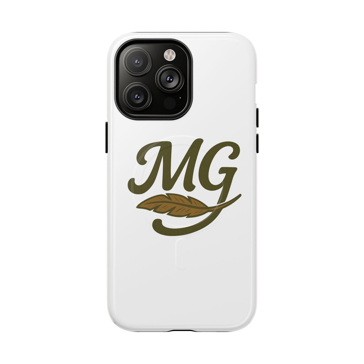 Monogram MG Feather Tough Magnetic Phone Case