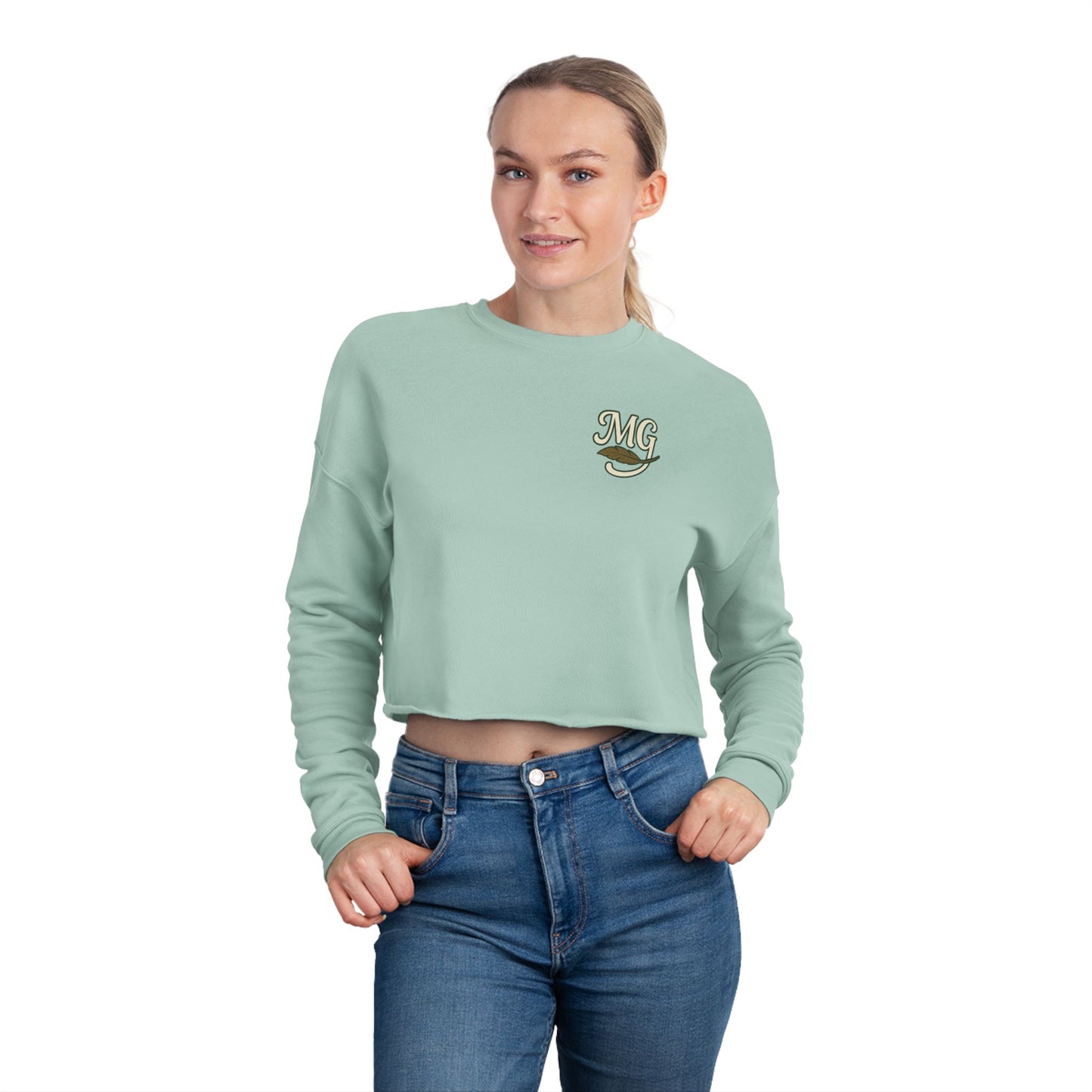 Mallard Gypsy Relaxed Cropped Sweatshirt