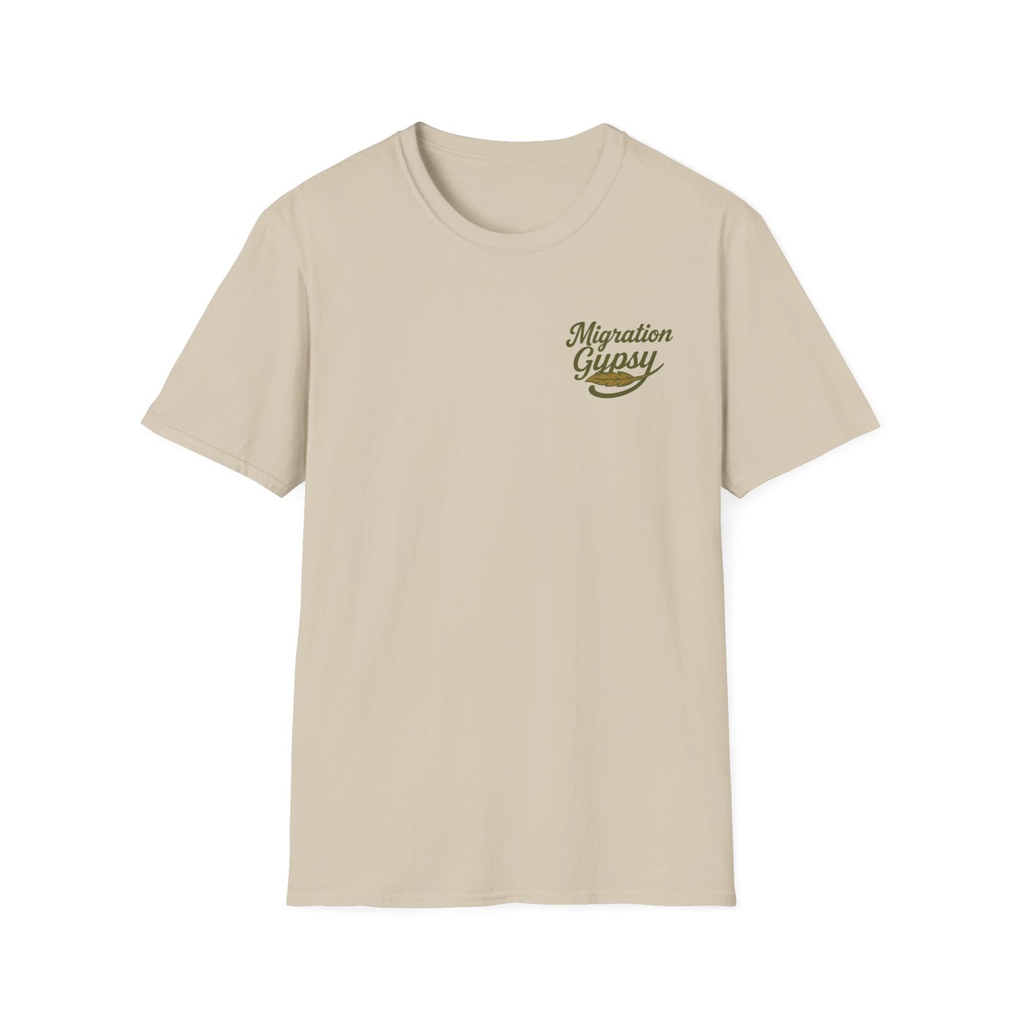 Migration Gypsy Duck T-Shirt — Retro Fishing Duck Graphic Tee