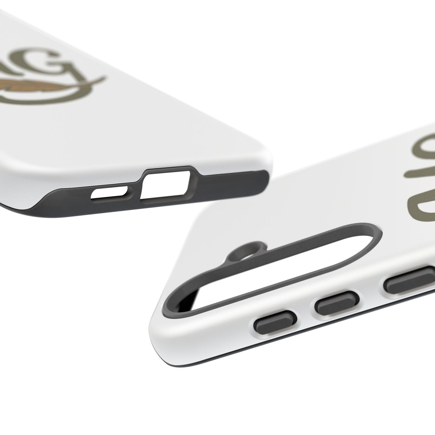 MG Leaf Tough Phone Case — Monogram Protective Phone Cover