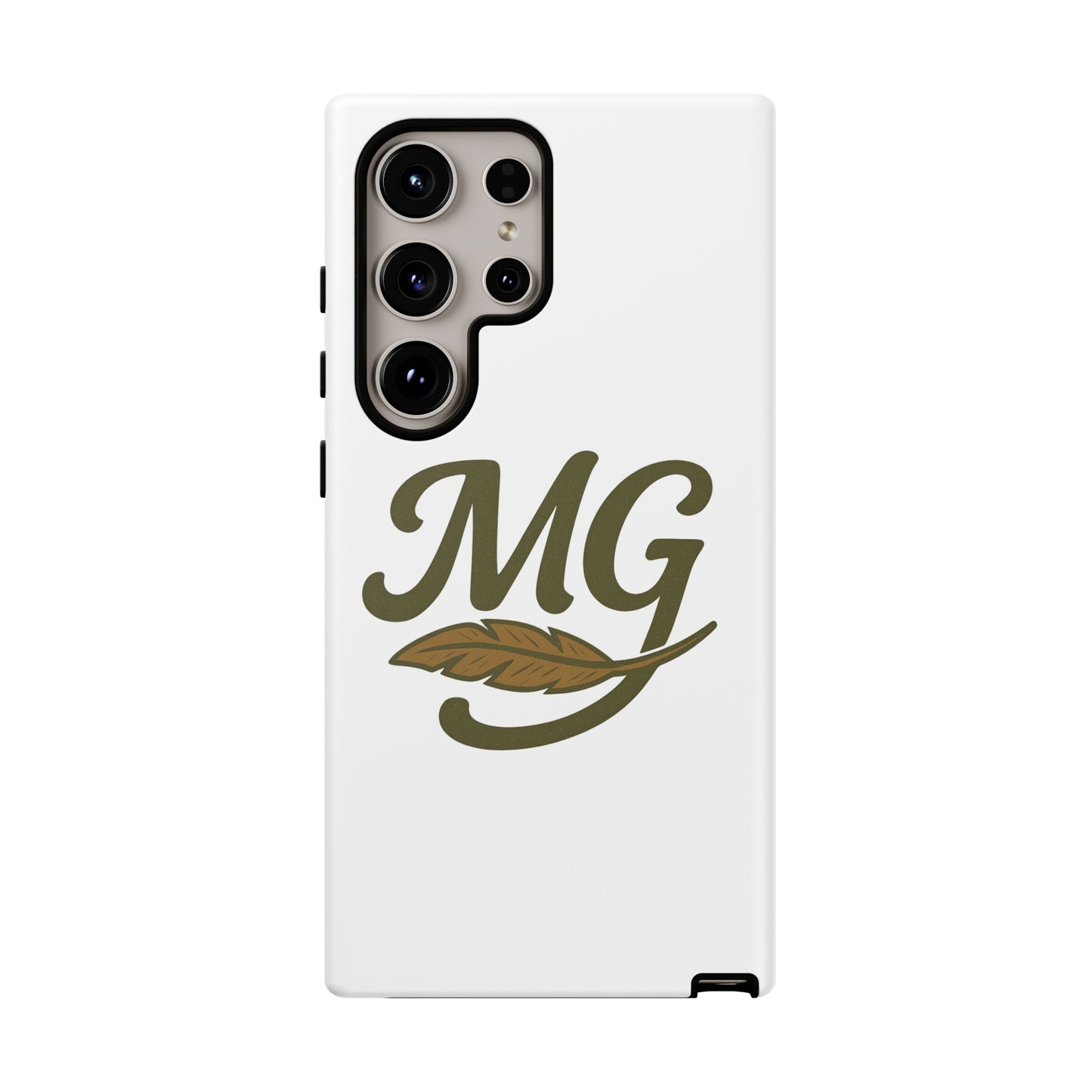 MG Leaf Tough Phone Case — Monogram Protective Phone Cover