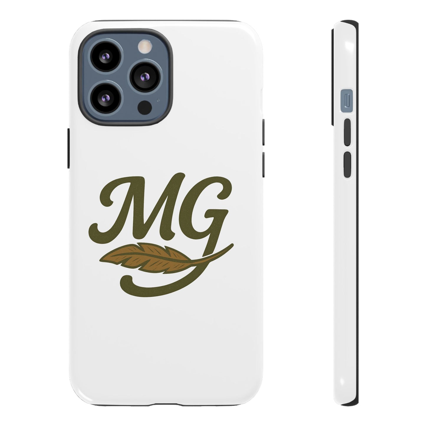 MG Leaf Tough Phone Case — Monogram Protective Phone Cover