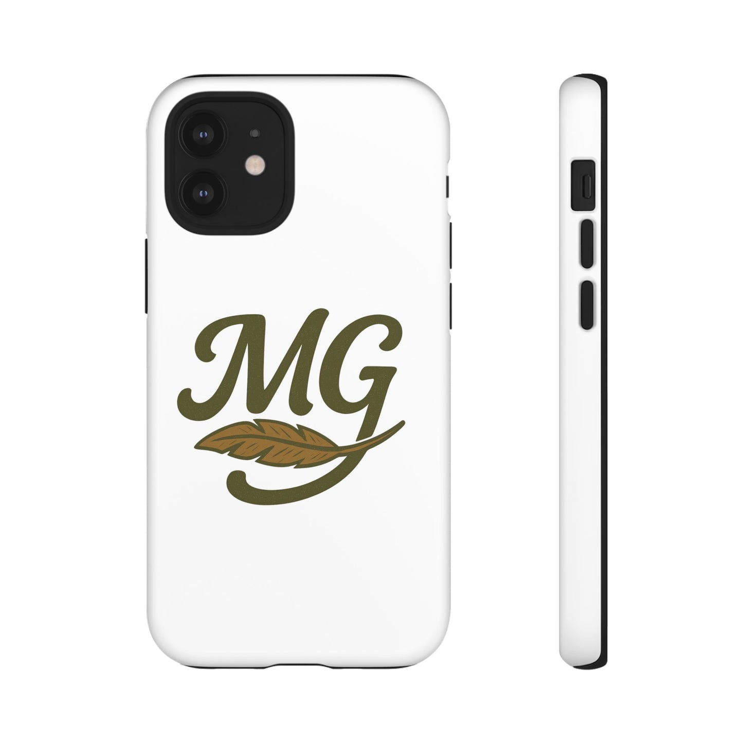 MG Leaf Tough Phone Case — Monogram Protective Phone Cover