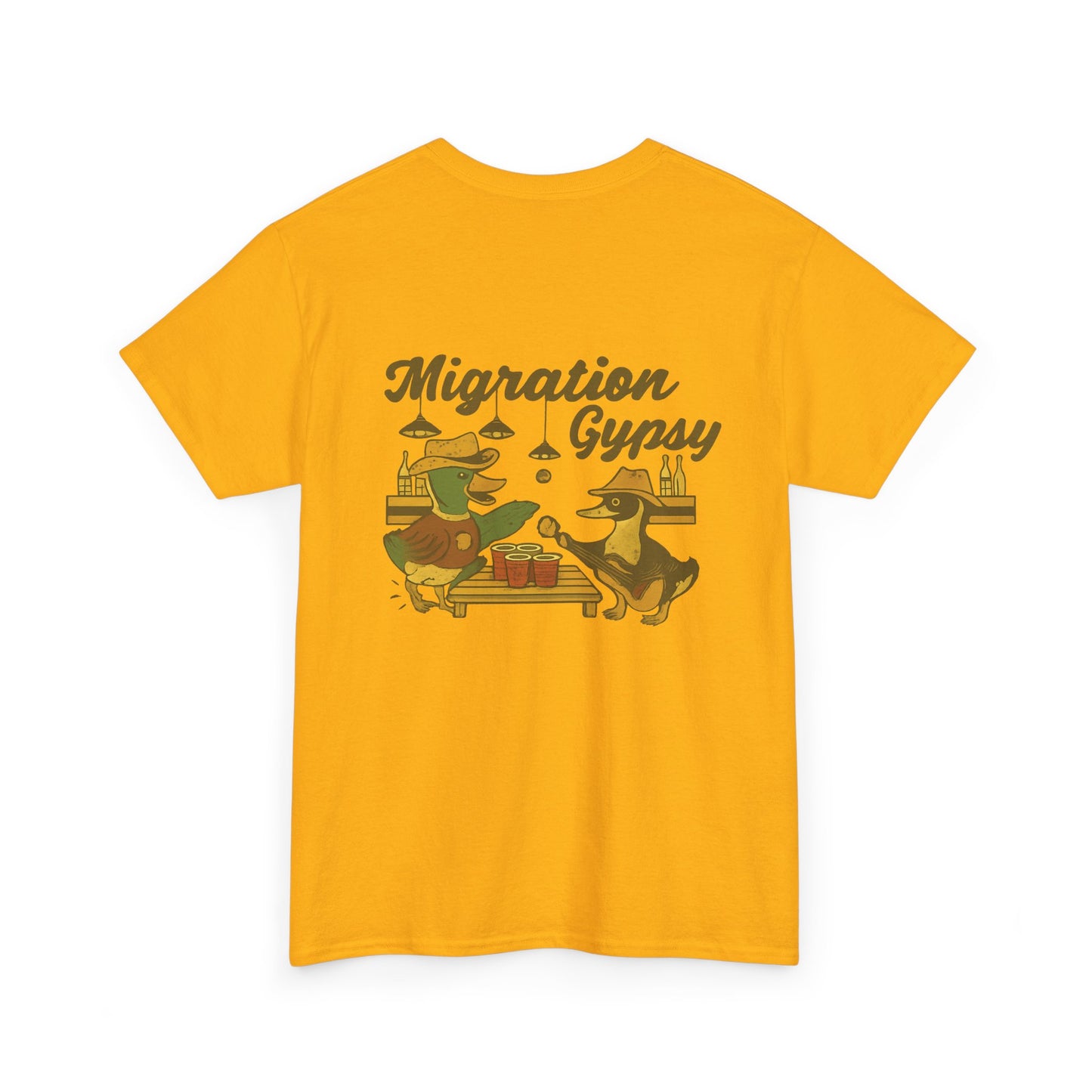 Gypsy Beer Pong Unisex Heavy Cotton Tee