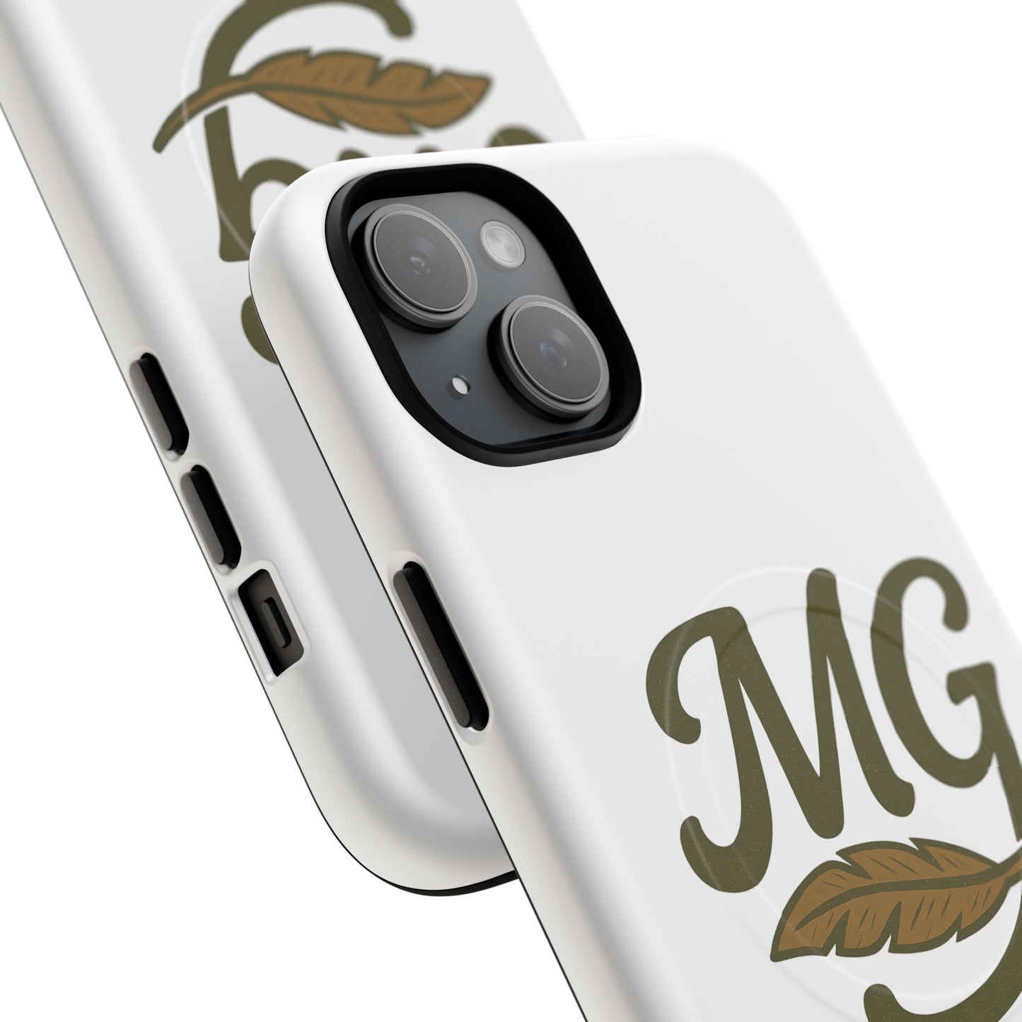 Monogram MG Feather Tough Magnetic Phone Case