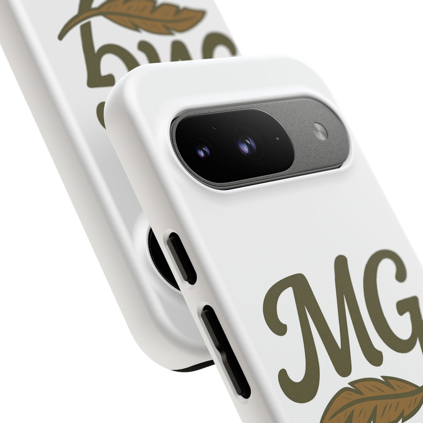 MG Leaf Tough Phone Case — Monogram Protective Phone Cover