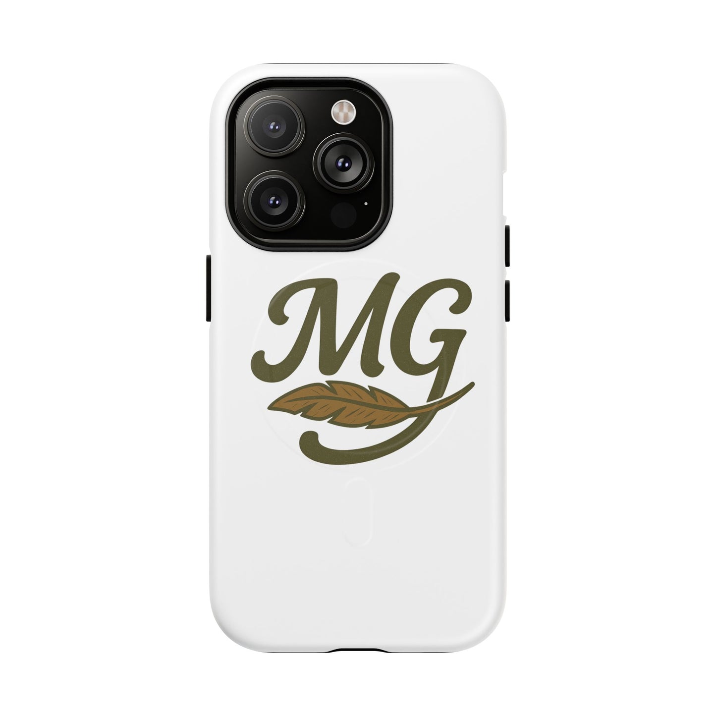 Monogram MG Feather Tough Magnetic Phone Case