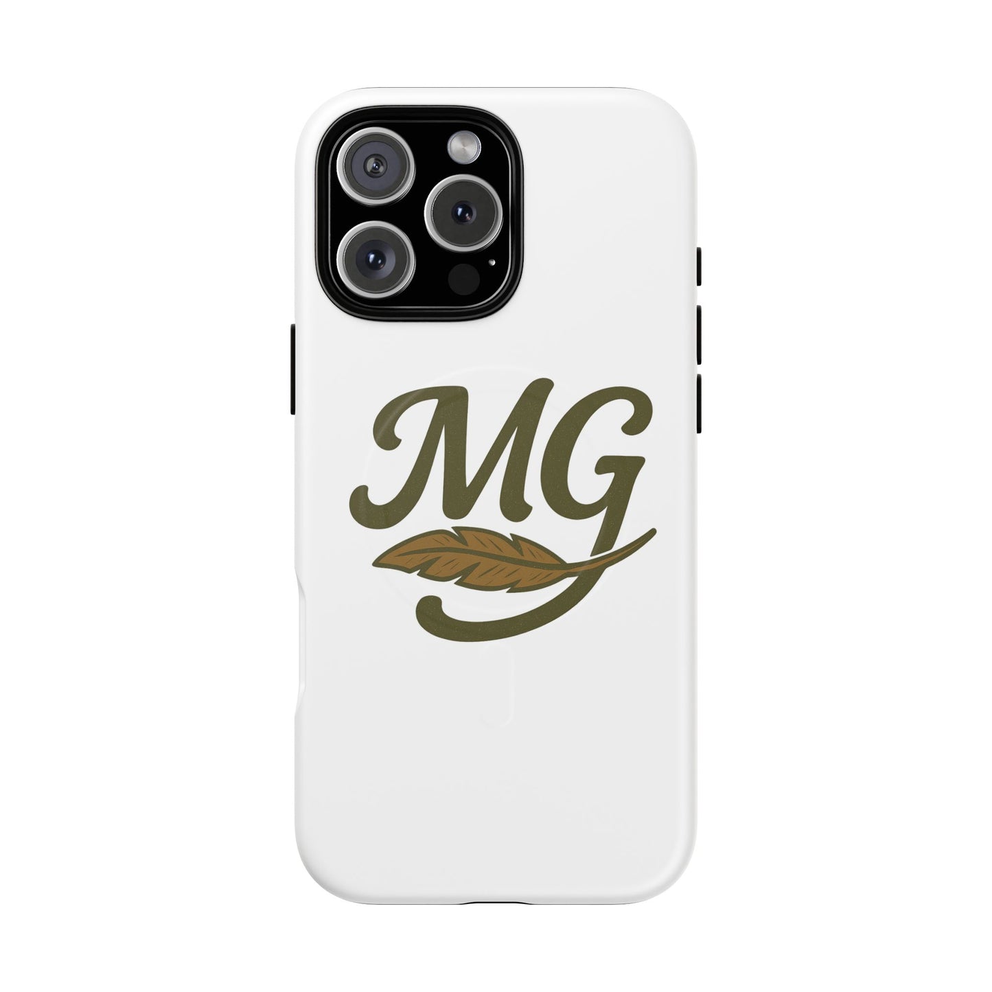 Monogram MG Feather Tough Magnetic Phone Case