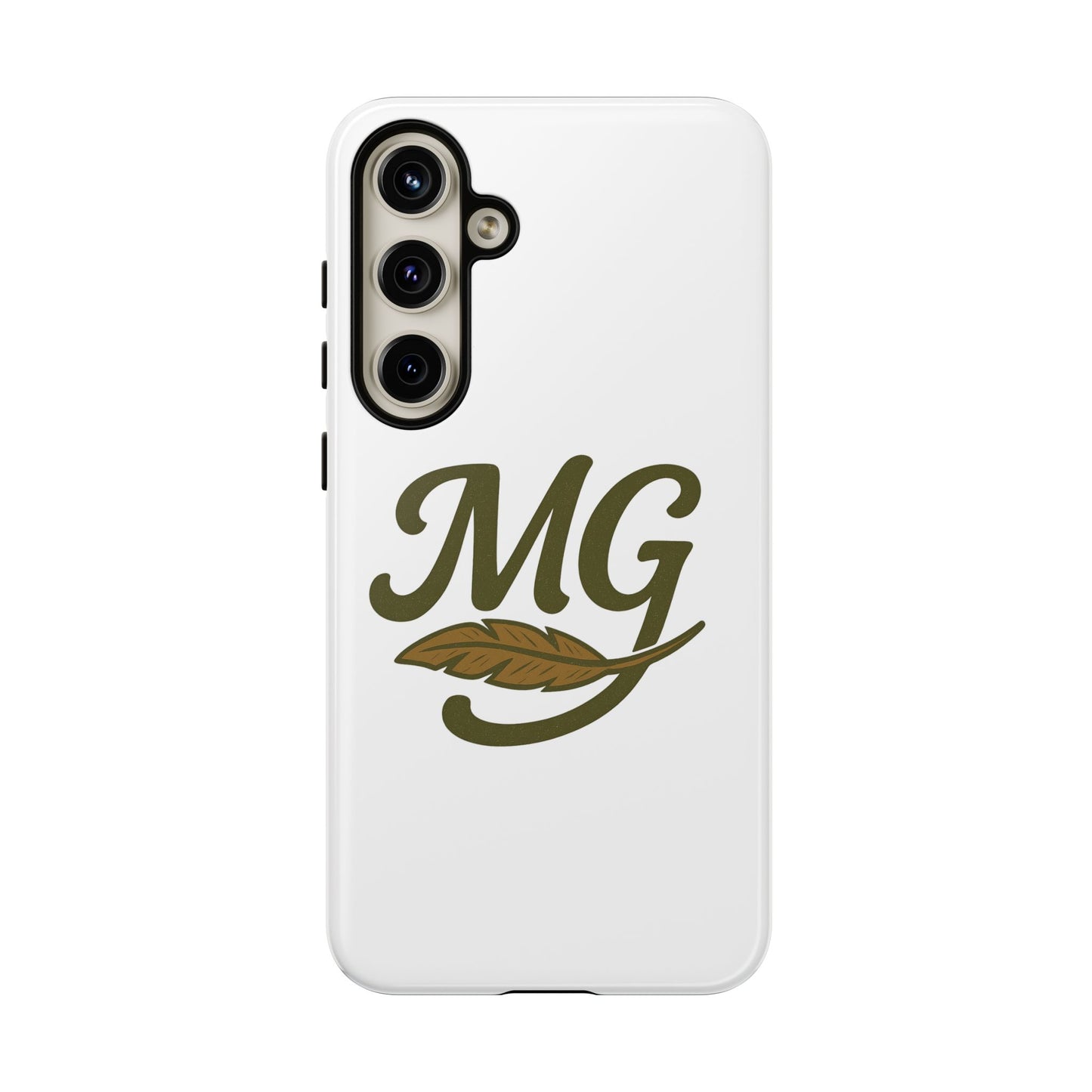 MG Leaf Tough Phone Case — Monogram Protective Phone Cover