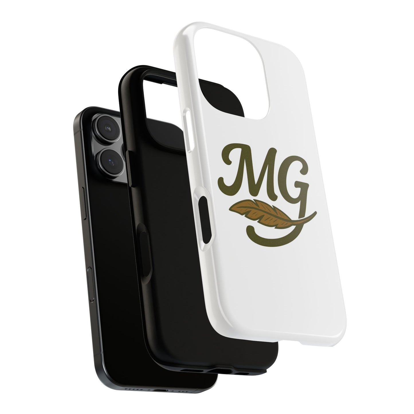 MG Leaf Tough Phone Case — Monogram Protective Phone Cover