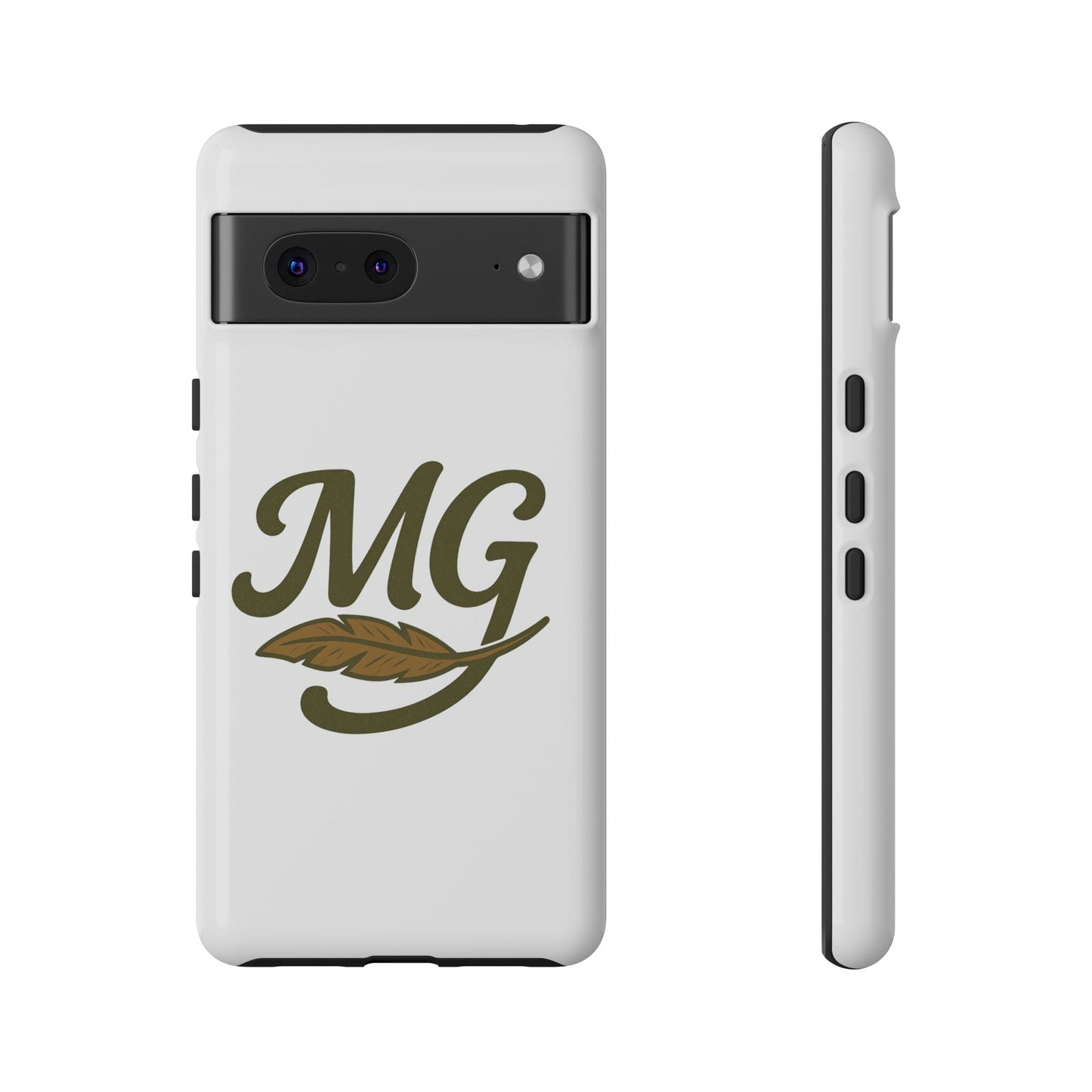 MG Leaf Tough Phone Case — Monogram Protective Phone Cover