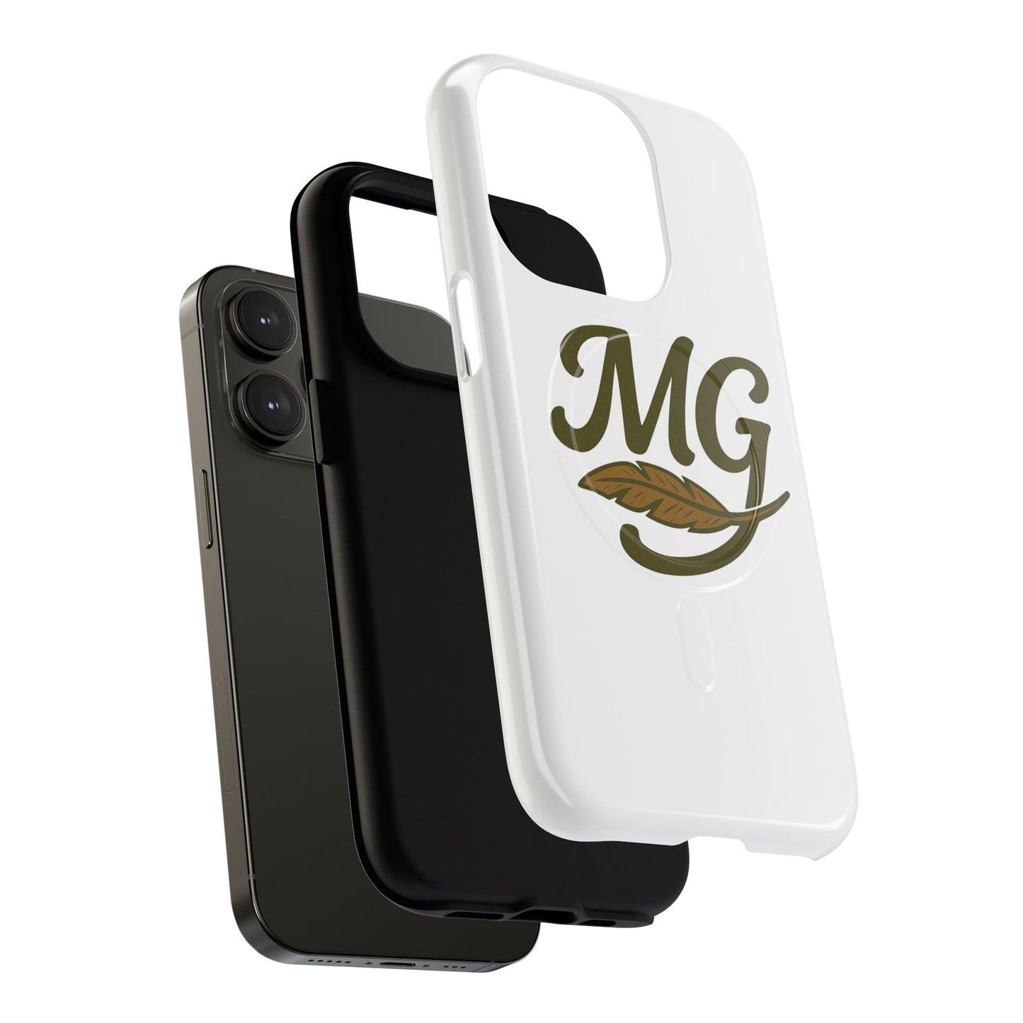 Monogram MG Feather Tough Magnetic Phone Case