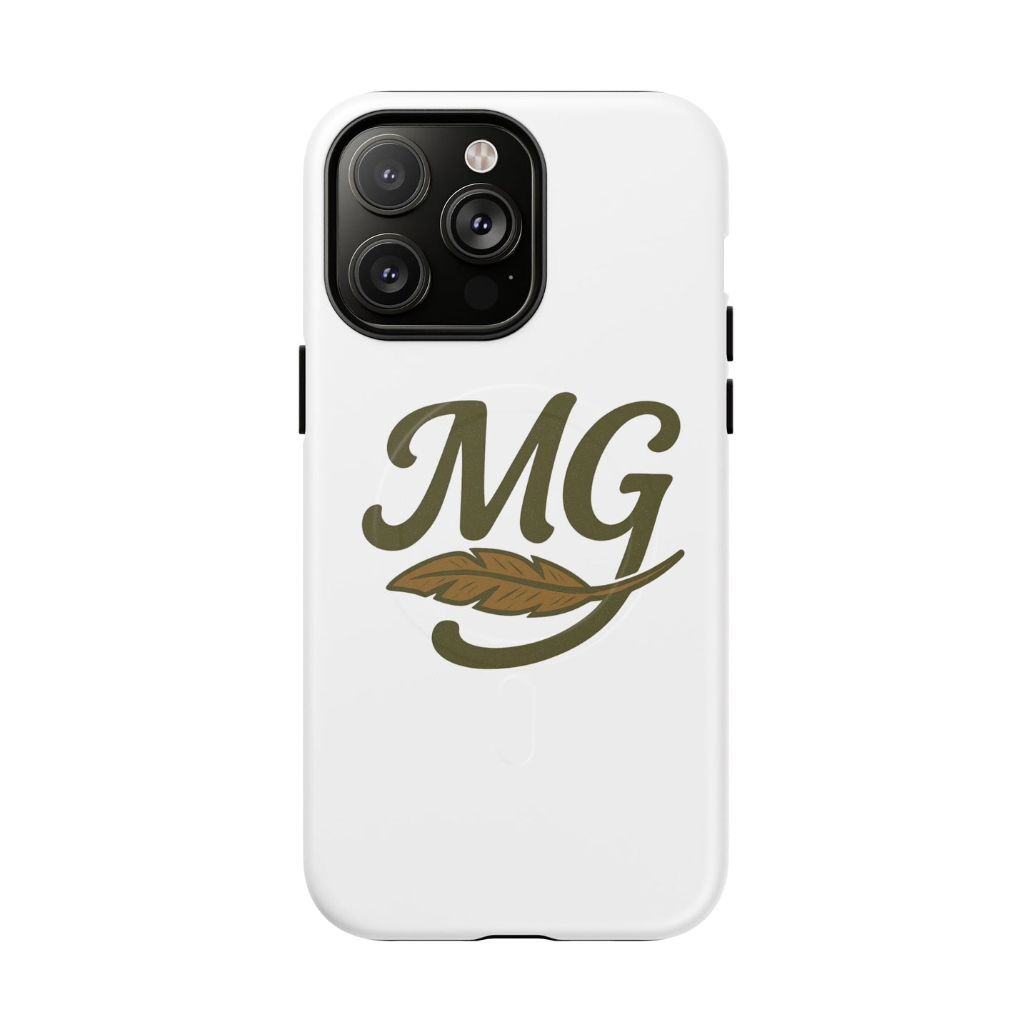 Monogram MG Feather Tough Magnetic Phone Case
