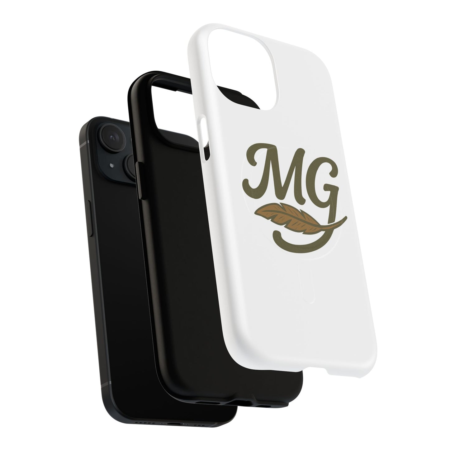 Monogram MG Feather Tough Magnetic Phone Case
