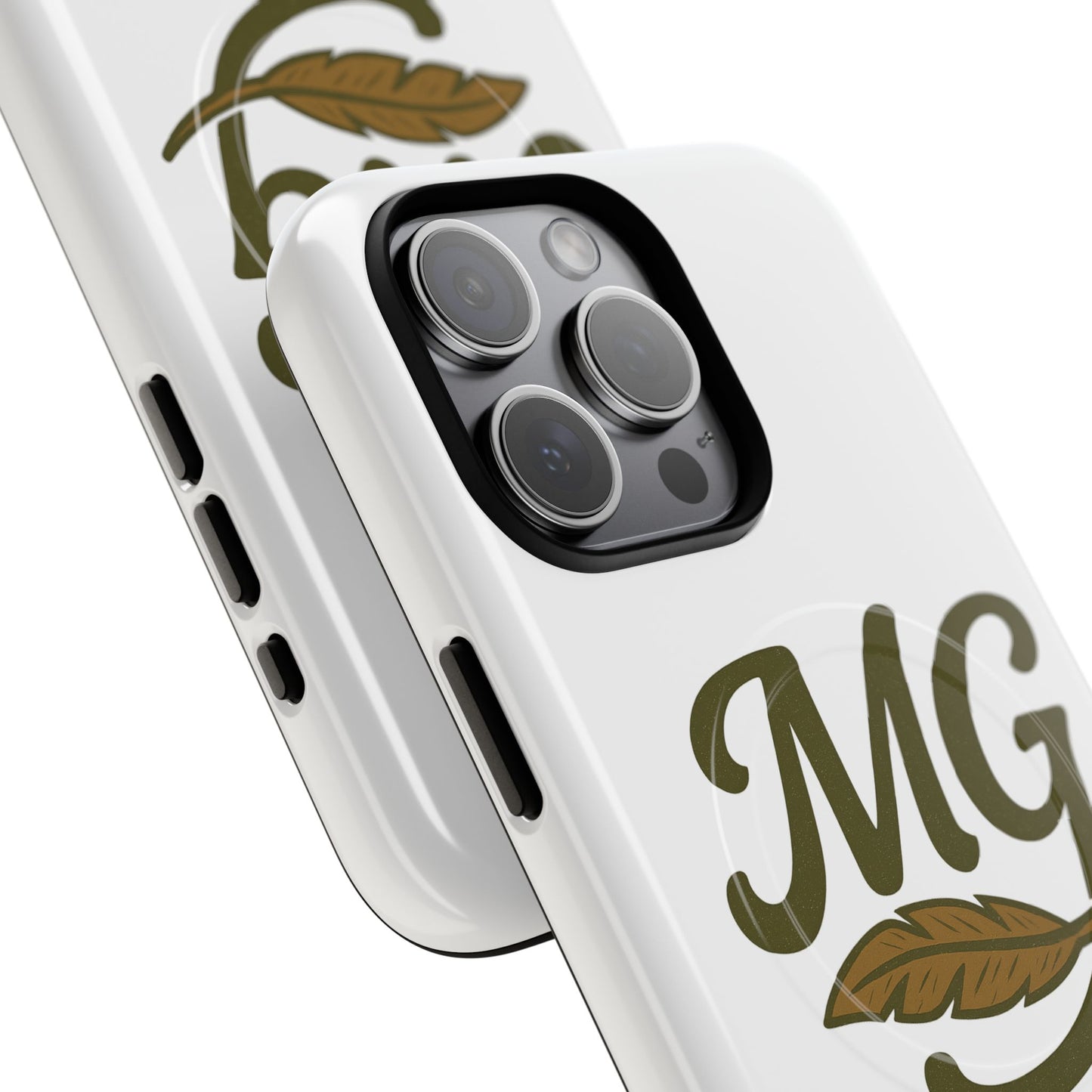 Monogram MG Feather Tough Magnetic Phone Case
