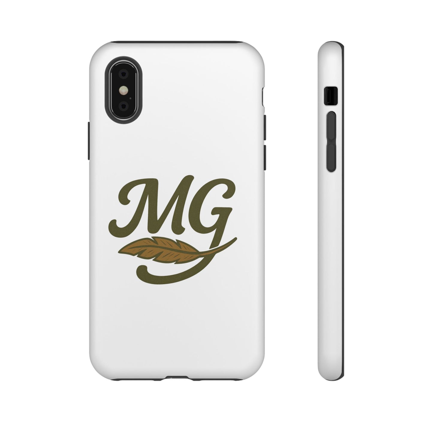 MG Leaf Tough Phone Case — Monogram Protective Phone Cover