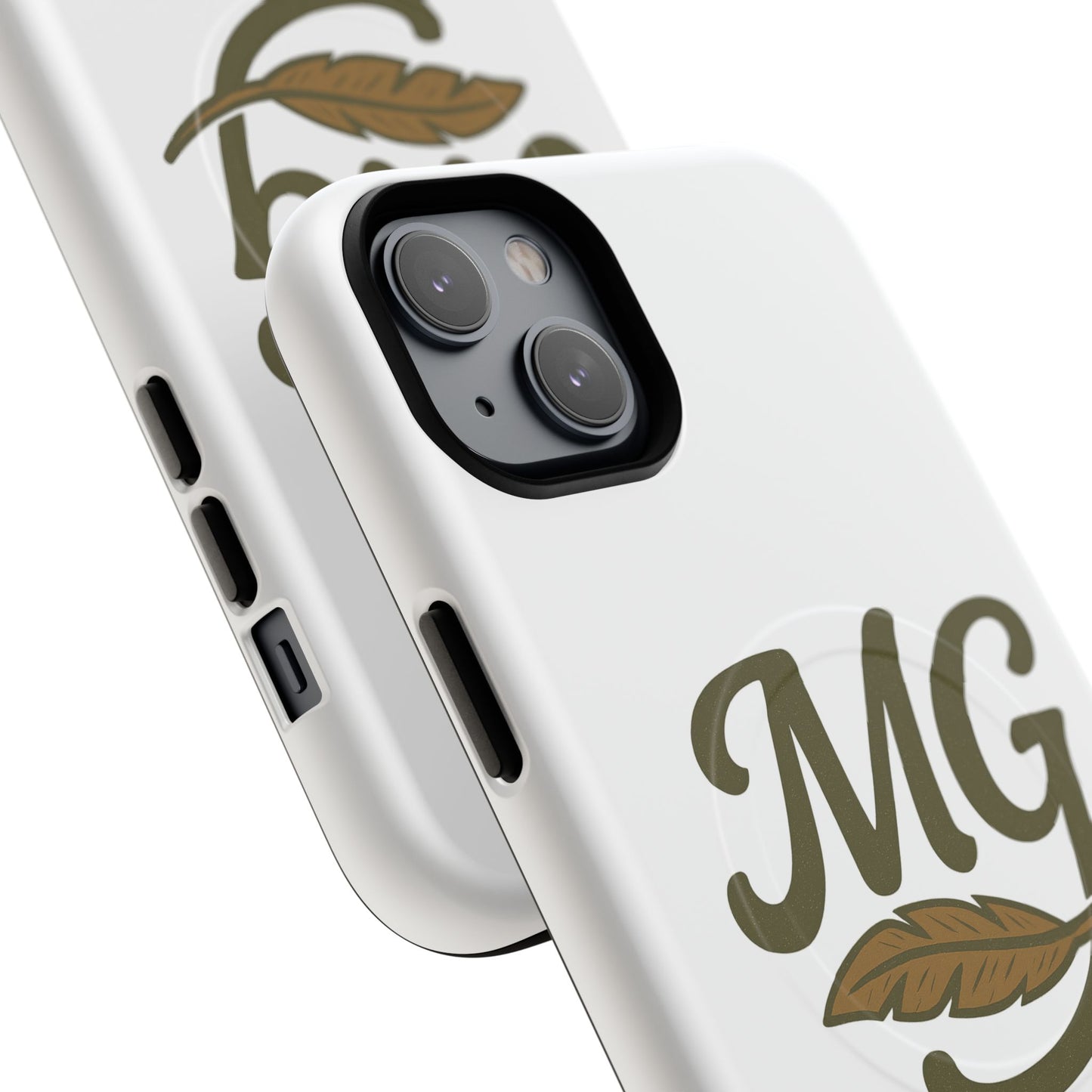 Monogram MG Feather Tough Magnetic Phone Case