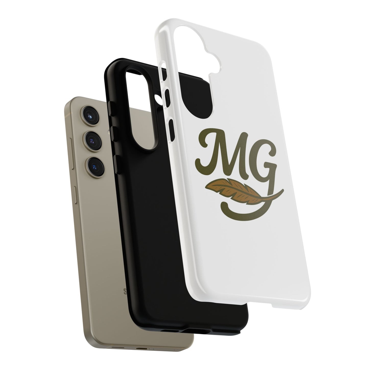 MG Leaf Tough Phone Case — Monogram Protective Phone Cover